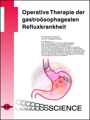 cover image of Operative Therapie der gastroösophagealen Refluxkrankheit